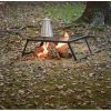 Heavy-Duty Camp Over-fire Grill, 24" x 16" - Black
