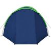 Camping Tent 4 Persons Navy Blue/Green - Blue