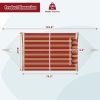 Outdoor Hammock with Detachable Pillow - Red