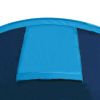 Waterproof Camping Tent 4 Persons Navy Blue/Light Blue - Blue