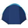 Waterproof Camping Tent 4 Persons Navy Blue/Light Blue - Blue